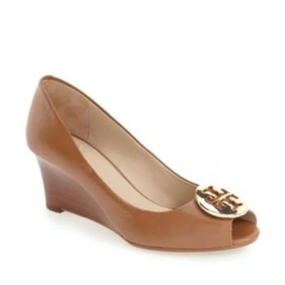 Tory Burch Kara Wedge Pump - Royal Tan